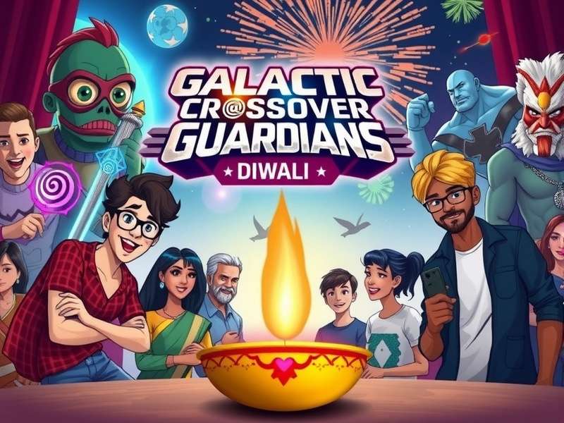 Indian college students competing in Galactic Crossover Guardians tournament